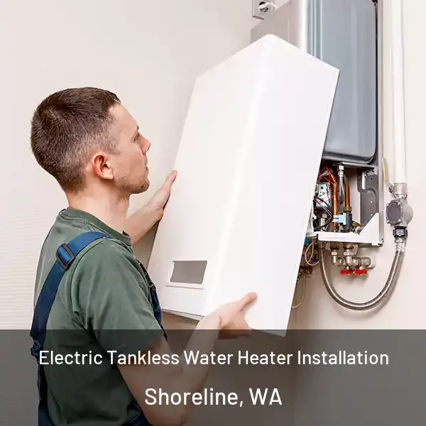  Electric Tankless Water Heater Installation Shoreline, WA