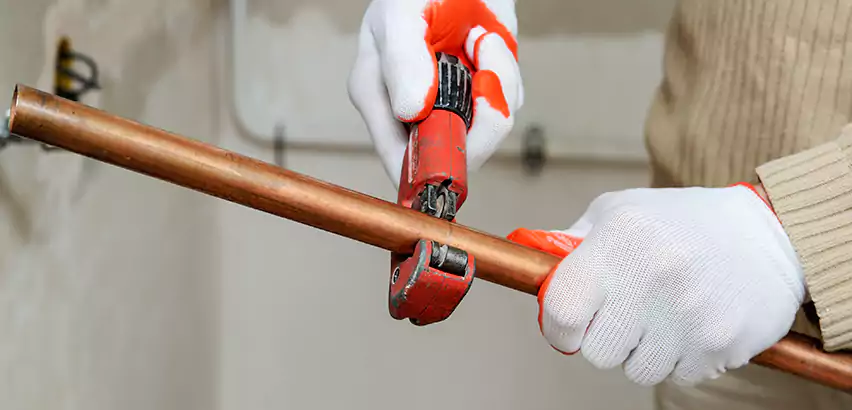 Temporary Copper Pipe Repair Shoreline, WA