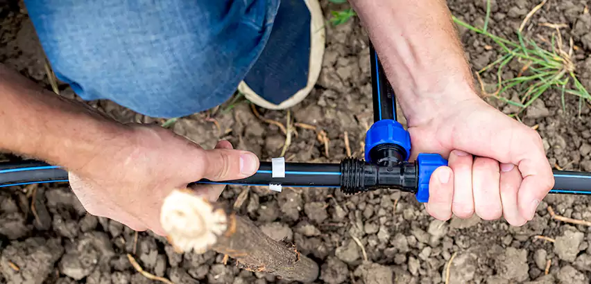 Irrigation Leak Detection in Shoreline