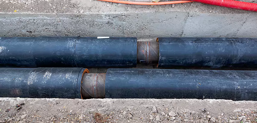 Trenchless Water Line Repair in Shoreline