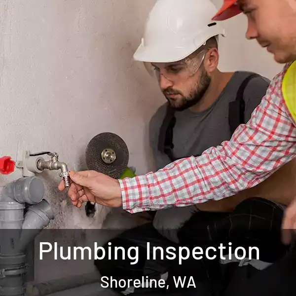  Plumbing Inspection Shoreline, WA