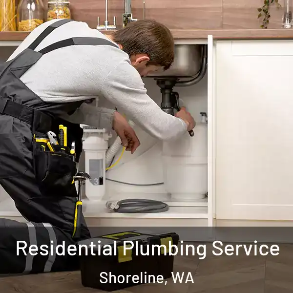  Residential Plumbing Service Shoreline, WA